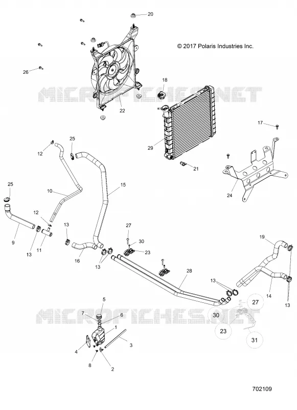 ENGINE, SYSTÈME DE REFROIDISSEMENT