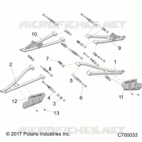 SUSPENSION AVANT CONTROL ARMS