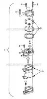 POMPE A CARBURANT SPORTSMAN 500 W98CH50A and W98CH50AB (4945714571E003)