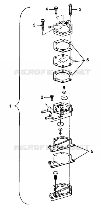 POMPE A CARBURANT SPORTSMAN 500 W98CH50A and W98CH50AB (4945714571E003)
