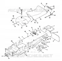 CHASSIS AND SIEGE  INDY LITE AND STAR LITE (4919311931001A)