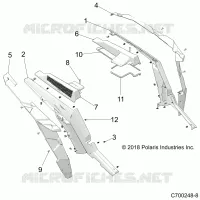 GARDE BOUE ARRIERES AND BEZELS- Z19VFE99NK (C700248-8)