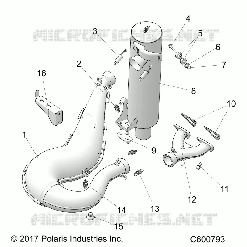 ENGINE, ECHAPPEMENT