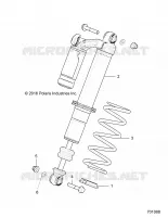 SUSPENSION AVANT SHOCK MOUNTING