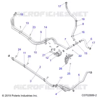 REFROIDISSEMENT ROUTING MANIFOLD