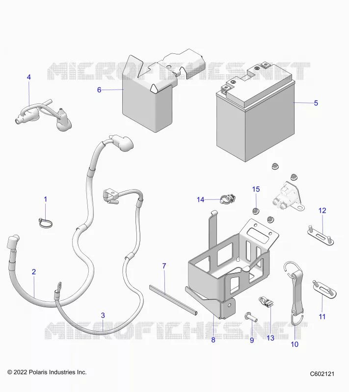 ELECTRICITE, BATTERY/BOX AND CABLES