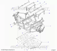 CHASSIS, MAIN FRAME AND SKID PLATES