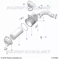 ENGINE, PRISE D'AIR SYSTEM