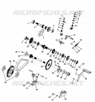 PONT (Internal Components) SPORTSMAN 500 W969244 and SWEDISH SPORTSMAN (4936093609C013)