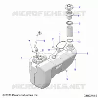 SYSTÃˆME D'ALIMENTATION, FUEL TANK
