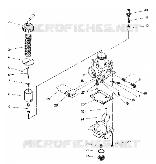CARBURATEUR ASSEMBLY (4914761476041A)