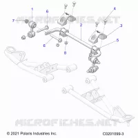 SUSPENSION, FRONT BARRE STABILISATRICE