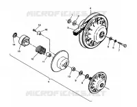 EMBRAYAGE DE TRANSMISSION ASSEMBLY SPORT 400L W958540 (4930133013B012)