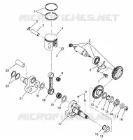 VILEBREQUIN AND PISTON (400) XPRESS 400 W969540 (4935923592D013)