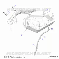 CARROSSERIE ARRIERE RACK