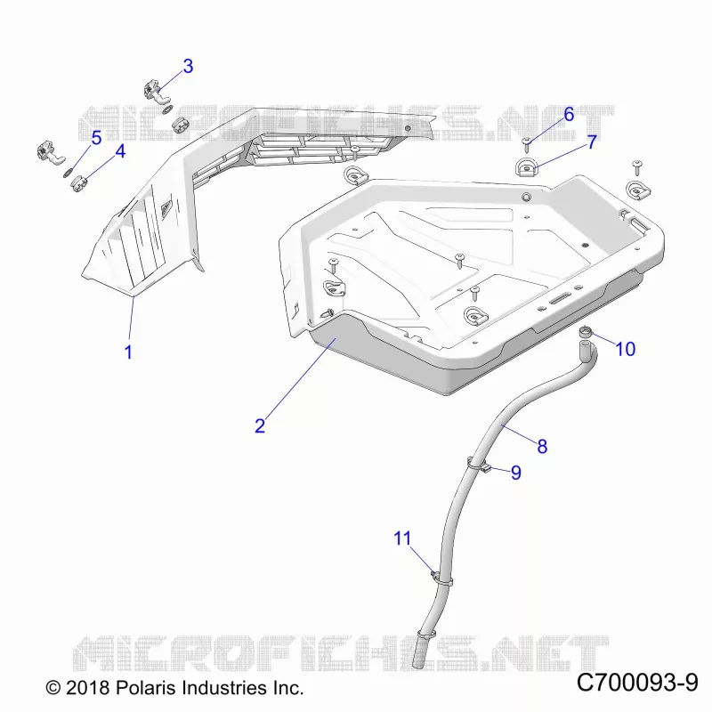 CARROSSERIE ARRIERE RACK