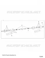 DRIVE TRAIN, HALF ARBRE DE TRANSMISSION ARRIERE