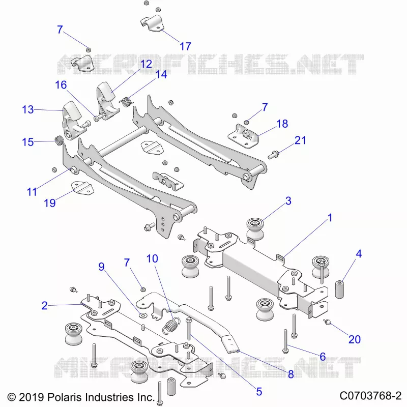 SIEGE MOUNTING, DRIVERS