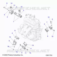 MOTEUR, MOUNTING &amp; LONG BLOCK
