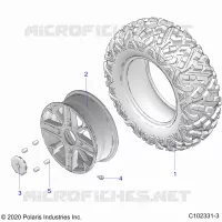 ROUES, FRONT