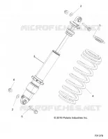 SUSPENSION AVANT SHOCK MOUNTING