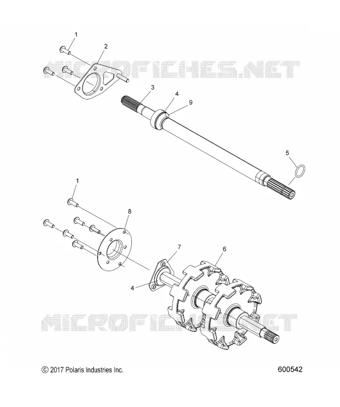 SYSTEME DE TRANSMISSION, JACKSHAFT AND DRIVESHAFT