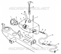 RESERVOIR D'HUILE ASSEMBLY 4X4 350L S938139 (4924342434008A)