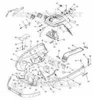 CARROSSERIE AVANT LITE 0963433, EURO LITE E963433 and LITE DELUXE 0963431 (4931663166A007)