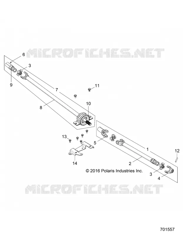 DRIVE TRAIN, ARBRE DE TRANSMISSION AVANT