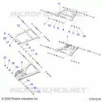 SUSPENSION ARRIERE CONTROL ARMS