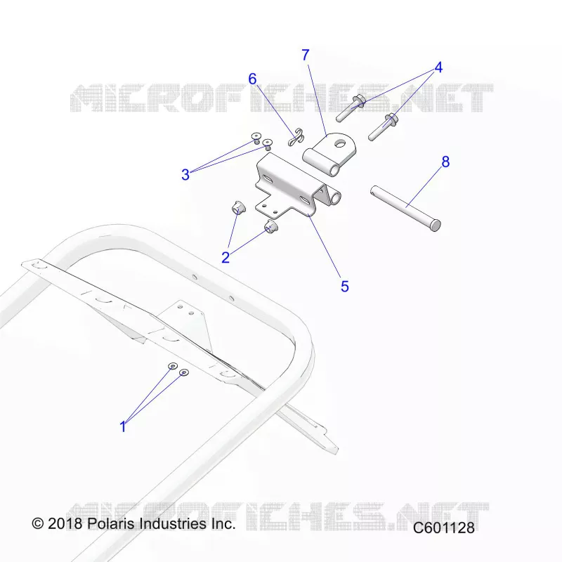 CHASSIS, HITCH ASM.