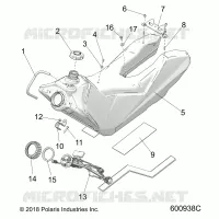 SYSTÃˆME D'ALIMENTATION, FUEL TANK ASM.
