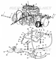 SUPPORT MOTEUR 700 RMK 0980966 and EUROPEAN 700 RMK E980966 (4943724372C003)