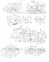 FREIN ET CARTER DE CHAINEE ALL SWEDISH SNOWMOBILES EXCEPT  SUPERTRAK   WIDETRAK (49187318730005)