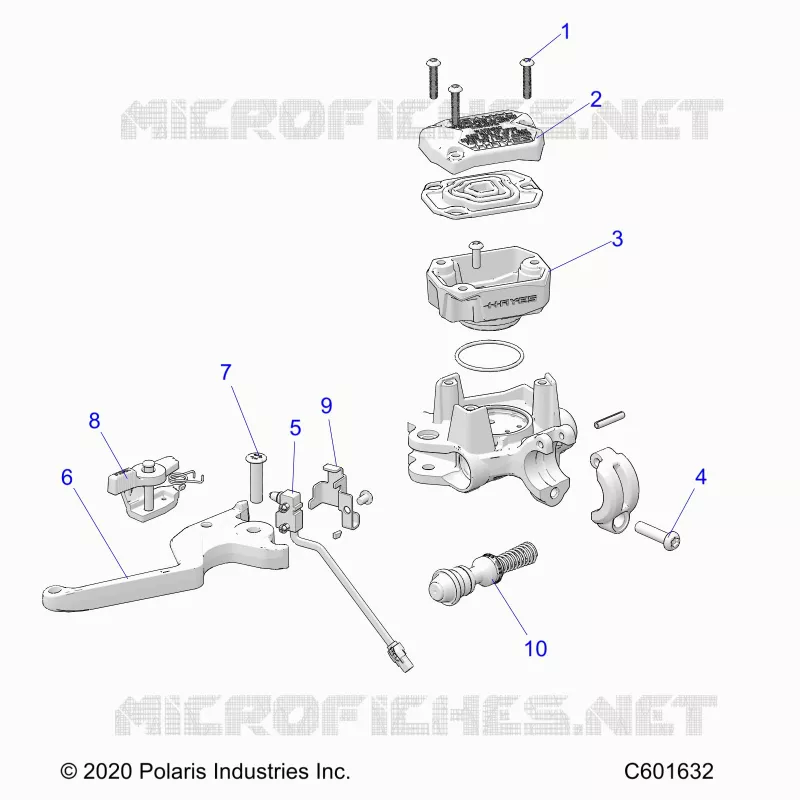 BRAKES, MAITRE CYLINDRE ASM.
