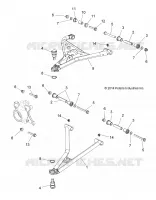SUSPENSION AVANT CONTROL ARMS