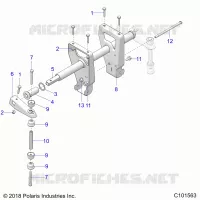 SUSPENSION, BARRE DE TORSION