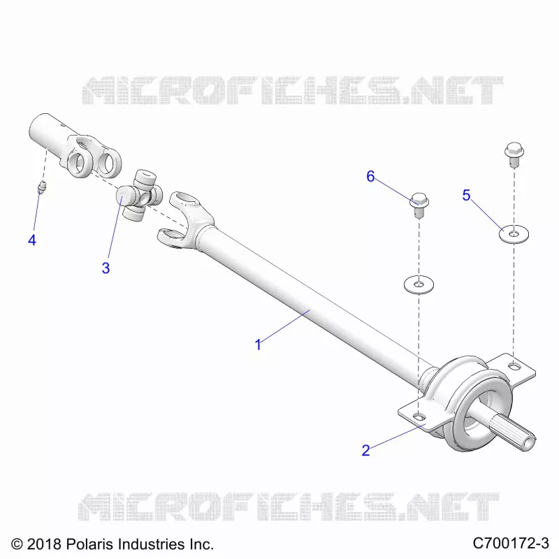 SYSTÃˆME DE TRANSMISSION, MID PROP SHAFT