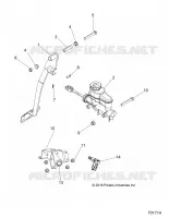 BRAKES, PEDAL AND MAITRE CYLINDRE