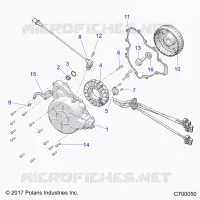 ENGINE, STATOR AND FLYROUE