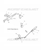 ECLAIRAGE DE PLAQUE D'IMMATRICULATION LIGHT, TURN SIGNAL AND HORN