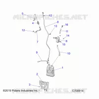 SYSTÃˆME D'ALIMENTATION, TANK, EVAP -R23RRE99BJ/BK/BX/B9 (C700914)