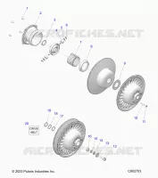 SYSTÃˆME DE TRANSMISSION, CLUTCH, SECONDARY