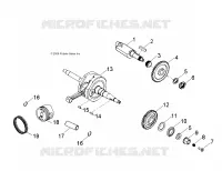 MOTEUR, VILEBREQUIN AND PISTON