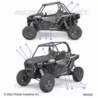 EMBLEMESS, GRAPHICS- Z23NAV99AL/BL (900522-01)