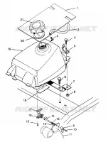 CARBURANT TANK 6X6 400L