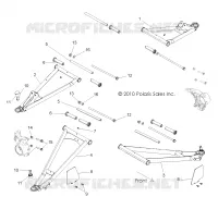 SUSPENSION AVANT CONTROL ARMS
