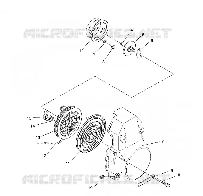 LANCEUR ASSEMBLY 440 XCR / 0931760 (4923022302037A)