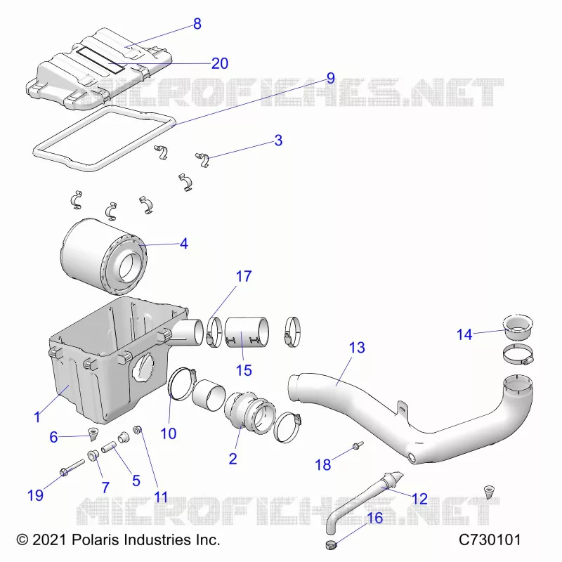 ENGINE, PRISE D'AIR SYSTEM