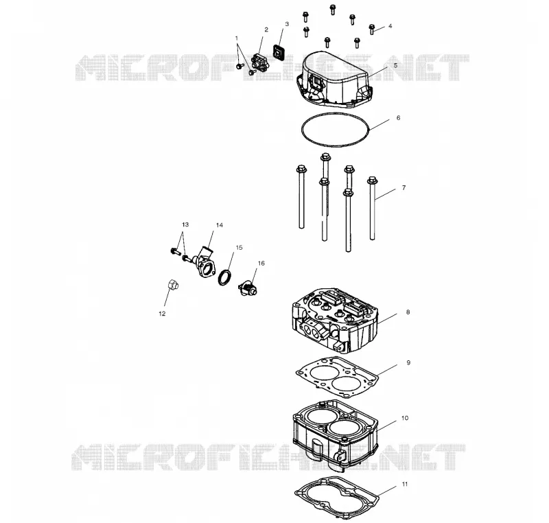 CYLINDER AND CULASSE